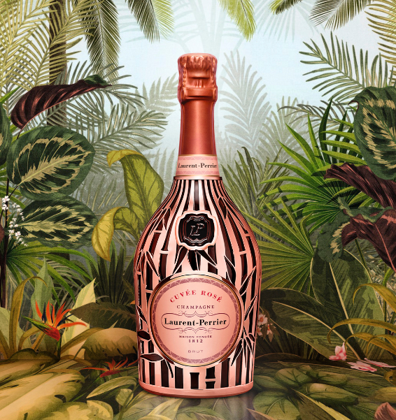 Laurent Perrier Cuvee Rose, Bamboo Jacket