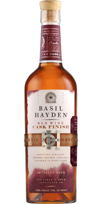 BASIL HAYDEN RED WINE CASK FIN