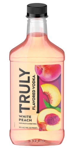 TRULY WHITE PEACH VODKA PL 375ML