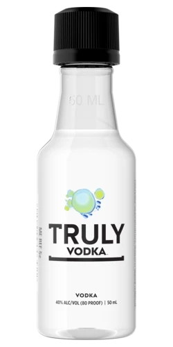 TRULY VODKA PL 50ML SLEEVE (10 BOTTLES)