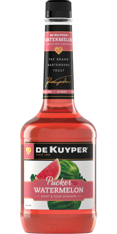 DEKUYPER WATERMELON PUCKER Schnapps BeverageWarehouse