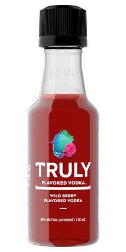 TRULY WILD BERRY VODKA PL 50ML SLEEVE (10 BOTTLES)