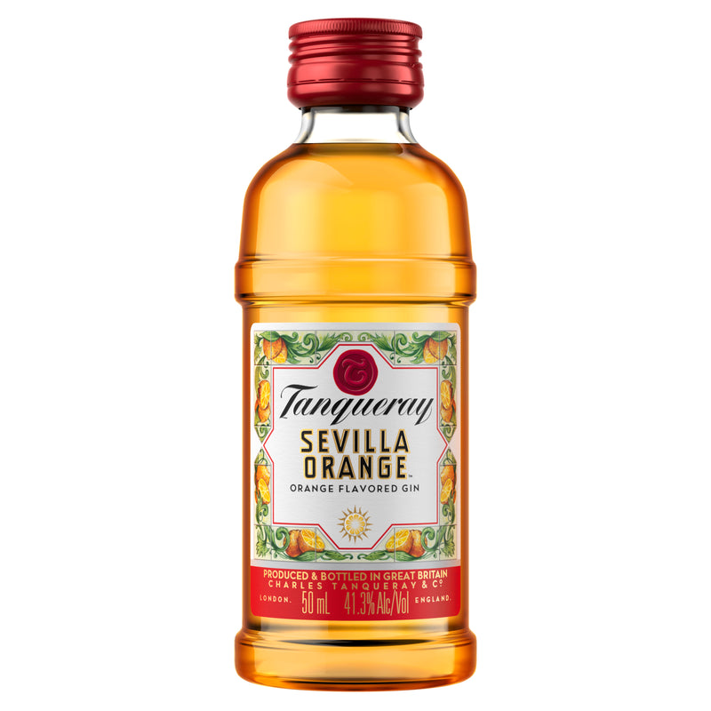 TANQUERAY SEVILLA ORANGE 50ML SLEEVE (12 BOTTLES)