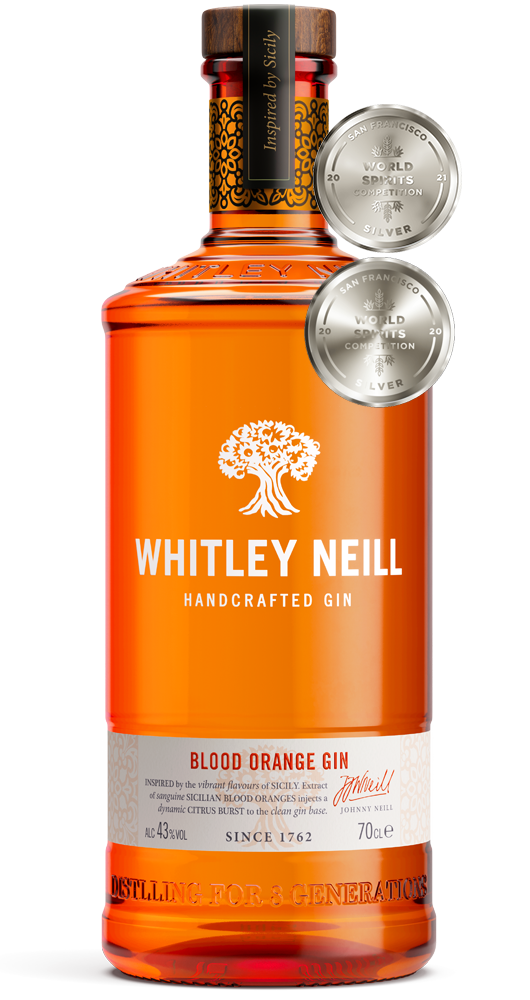 WHITLEY NEILL BLOOD ORANGE GIN Gin BeverageWarehouse