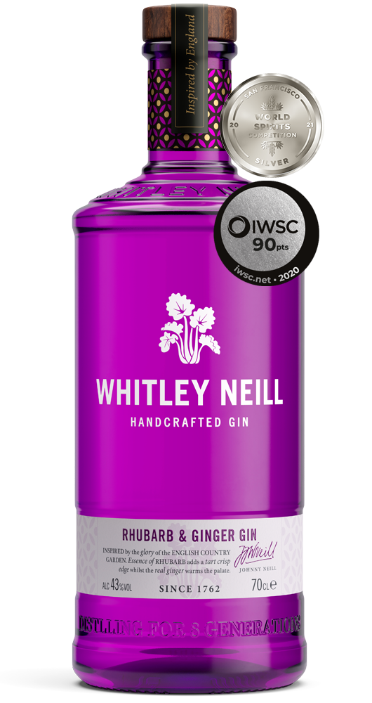 WHITLEY NEILL RHUBARB & GINGER Gin BeverageWarehouse