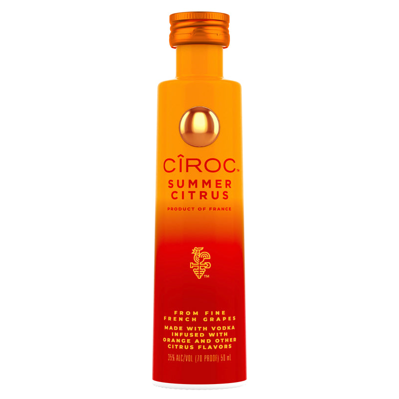 CIROC SUMMER CITRUS 50ML SLEEVE (12 BOTTLES)