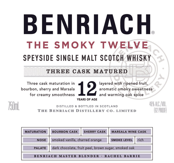 BENRIACH THE SMOKY TWELVE