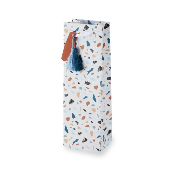 Terrazzo Single Bottle Wine Bag by Cakewalk