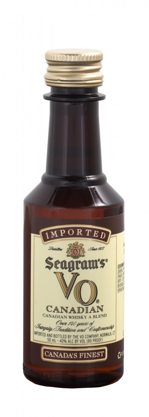 SEAGRAM'S V O 50ML SLEEVE (10 BOTTLES)