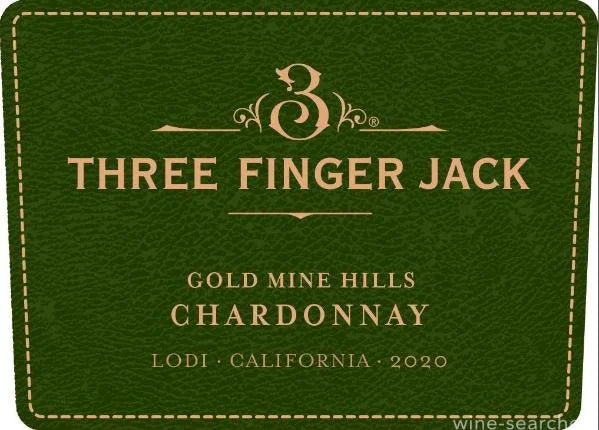 Three Finger Jack Gold Mine Hills Chardonnay