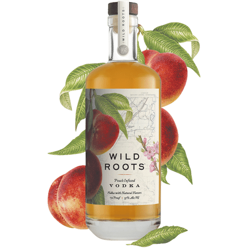 WILD ROOTS PEACH Vodka BeverageWarehouse