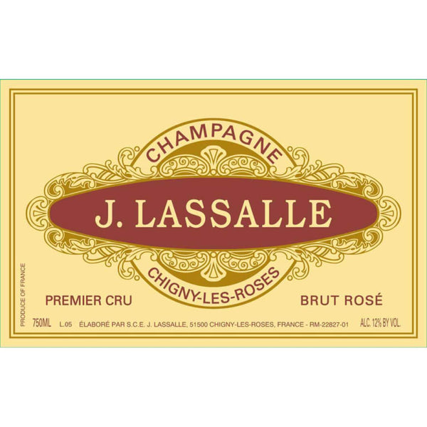 J Lassalle Rose Brut 1er Cru NV 1ERCR