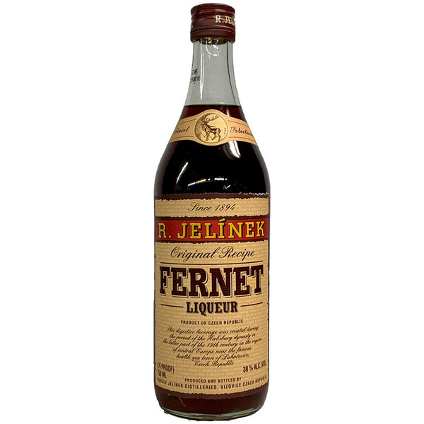 R. JELINEK FERNET LIQUEUR