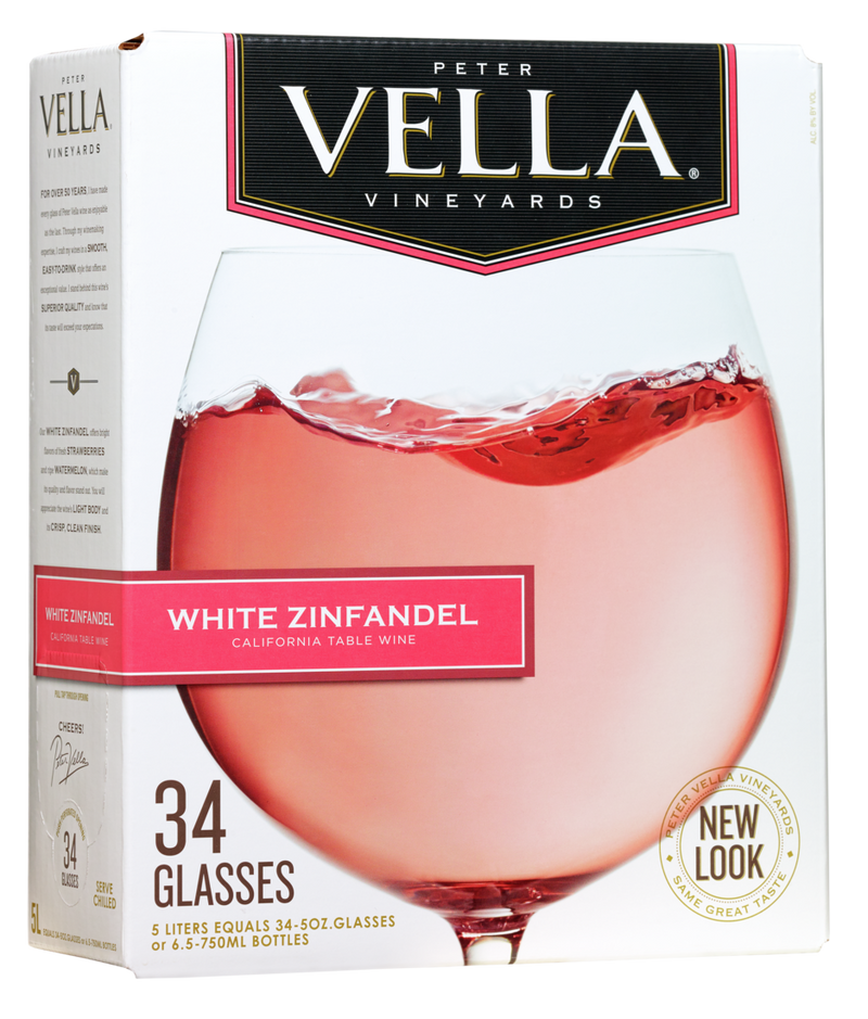 Peter Vella White Zinfandel 5.0L