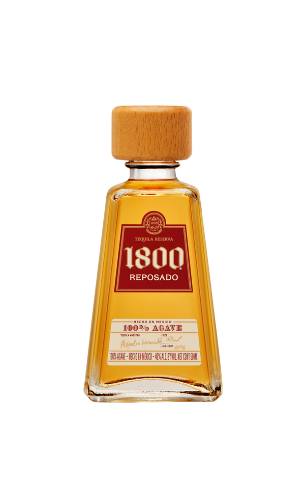 1800 REPOSADO 50ML SLEEVE (10 BOTTLES)