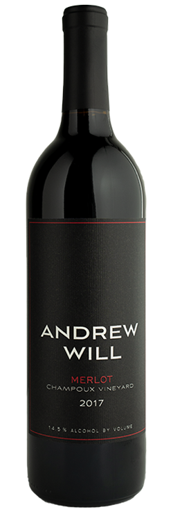 Andrew Will Merlot Champoux BLACK