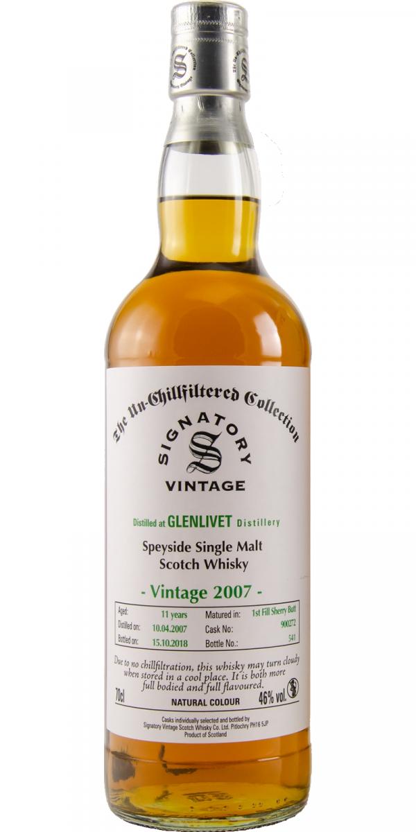 SIGNATORY UCF GLENLIVET 2007