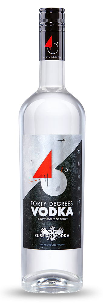 FORTY DEGREES VODKA Vodka BeverageWarehouse