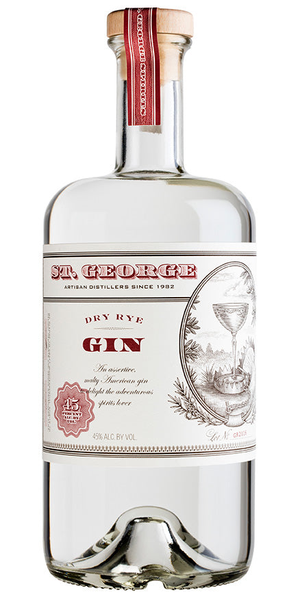 ST. GEORGE DRY RYE GIN Gin BeverageWarehouse