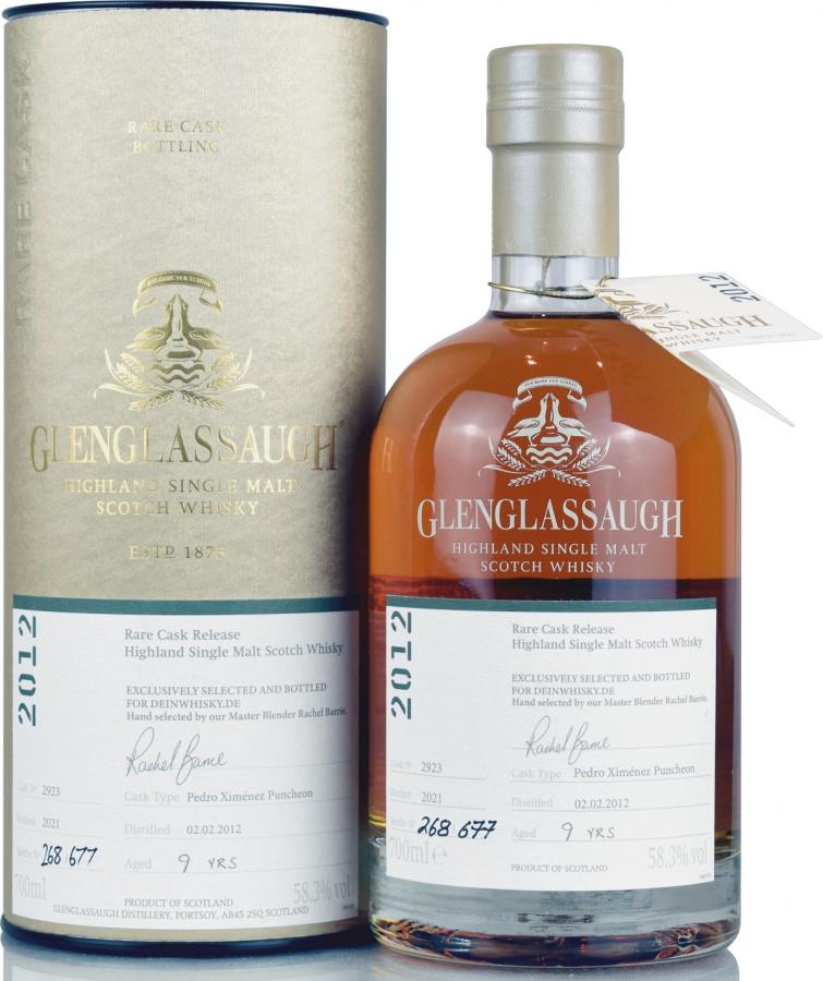 GLENGLASSAUGH 2012 CSK 2184-9Y