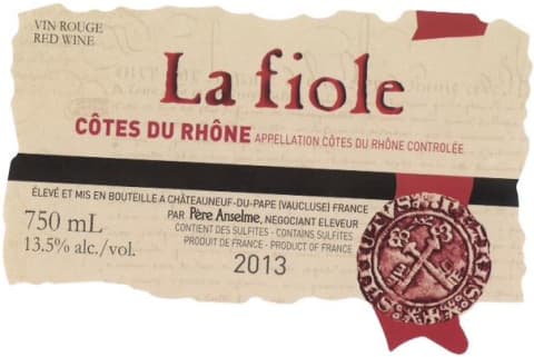 La Fiole Cotes du Rhone Rouge