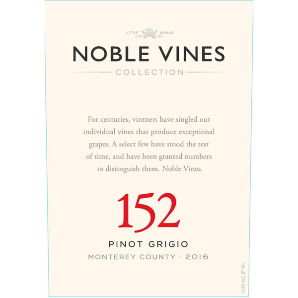 Noble Vines 152 Pinot Grigio