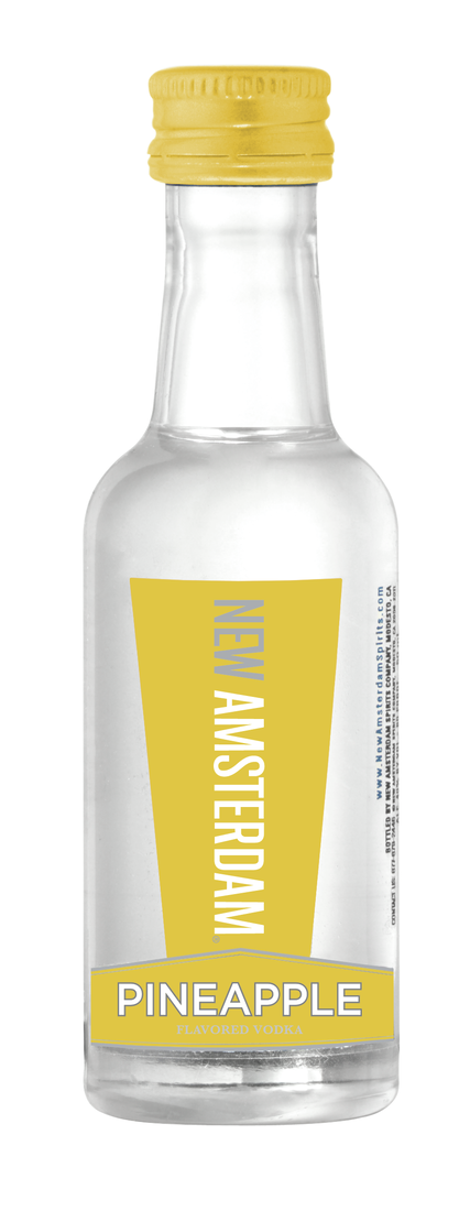 NEW AMSTERDAM PINEAPPLE PL 50ML SLEEVE (10 BOTTLES)