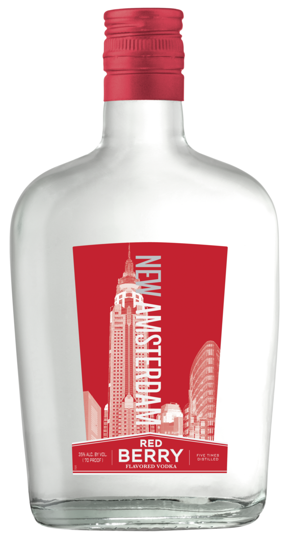 NEW AMSTERDAM RED BERRY 375ML