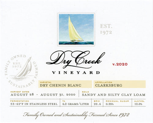 Dry Creek Chenin Blanc, Clarksburg