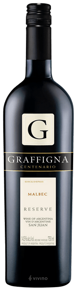 Graffigna Malbec Centenario Reserve