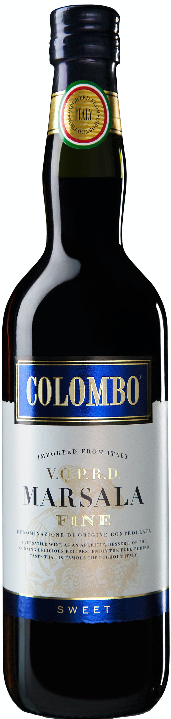 COLOMBO FINE SWEET MARSALA, VINI DI QUALITA PRODOTTI IN REGIONE DELIMITATA