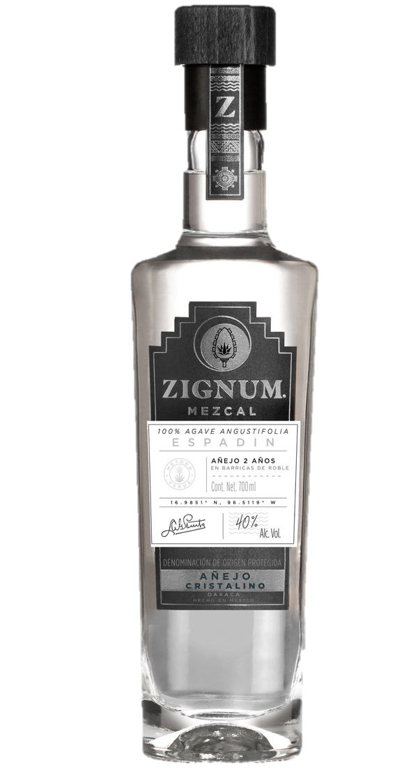 ZIGNUM MEZCAL ANEJO CRISTALINO