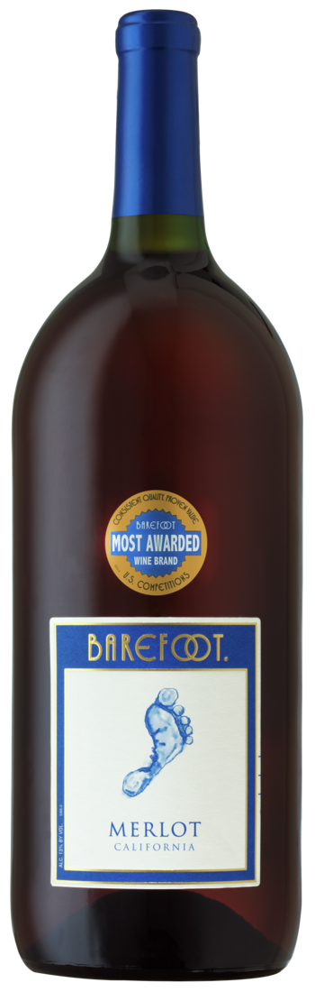 Barefoot Merlot 1.5L (Pack of 6)