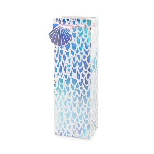 Iridescent Single Bottle Wine Bag