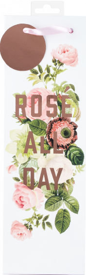 Rose All Day Single Bottle Wine Bag