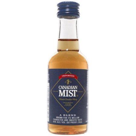 CANADIAN MIST 50ML SLEEVE (10 BOTTLES)