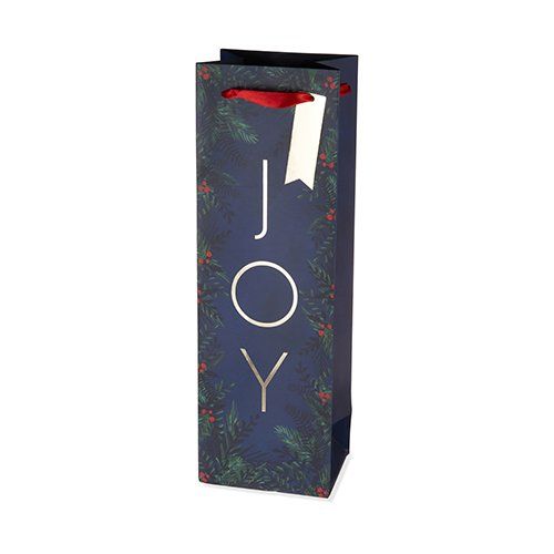 Joy Single-Bottle Wine Bag by Cakewalk