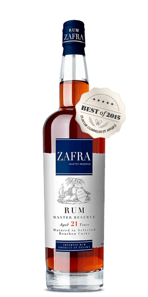 ZAFRA MASTER RESERVE RUM-21 YR