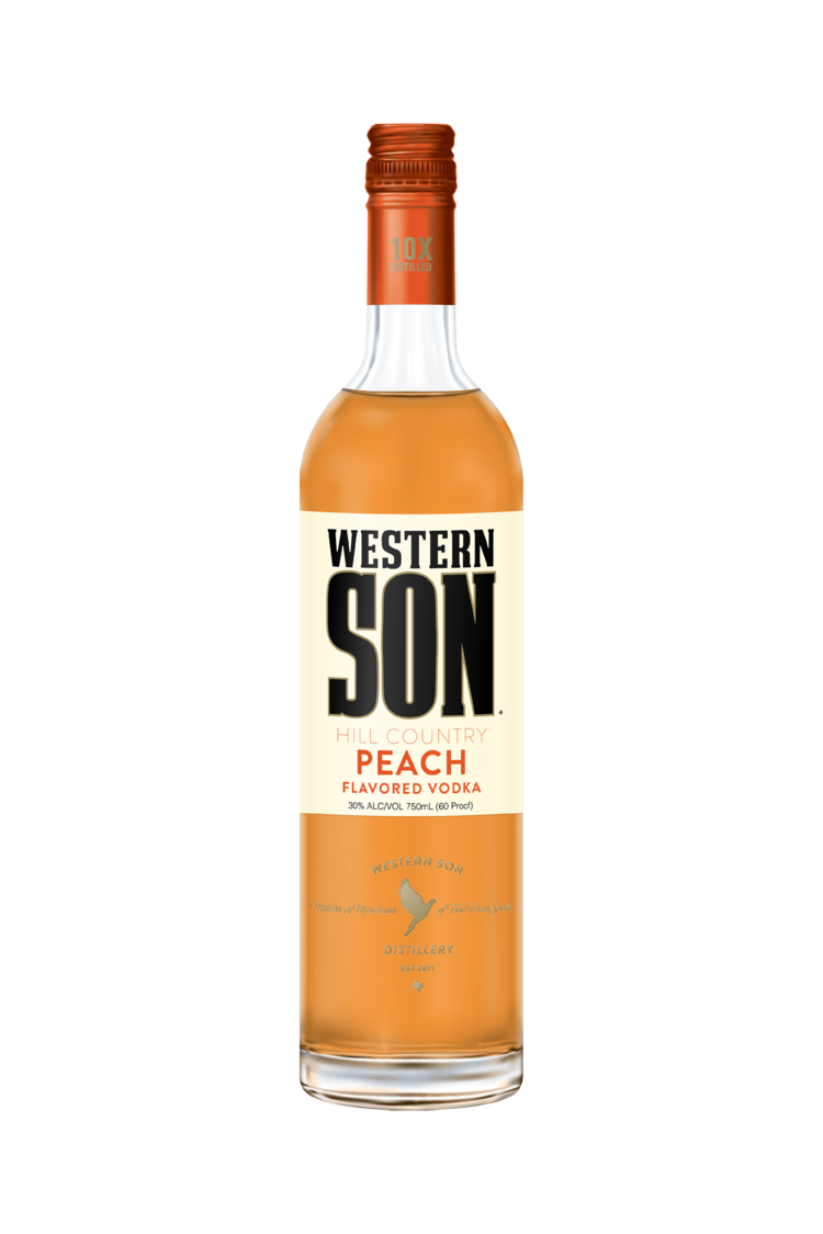 WESTERN SON PEACH Vodka BeverageWarehouse