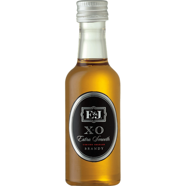 E & J XO PL 50ML SLEEVE (10 BOTTLES)