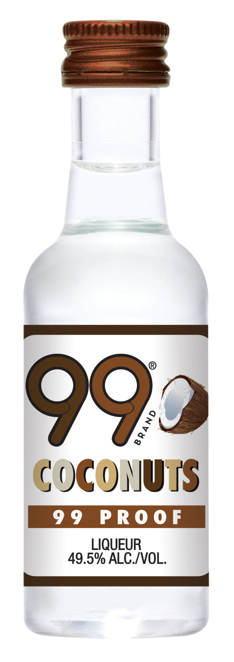 99 COCONUTS PL 50ML SLEEVE (10 BOTTLES)