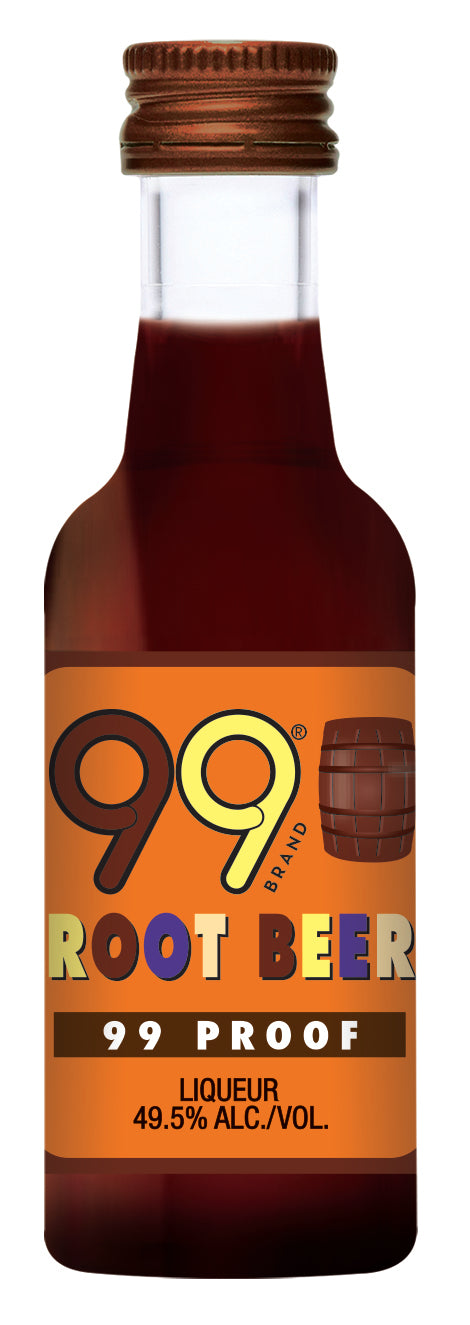 99 ROOT BEER PL 50ML SLEEVE (10 BOTTLES)