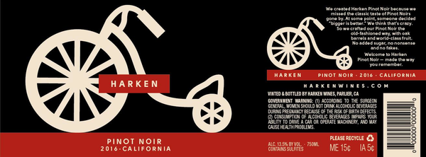 Harken Pinot Noir