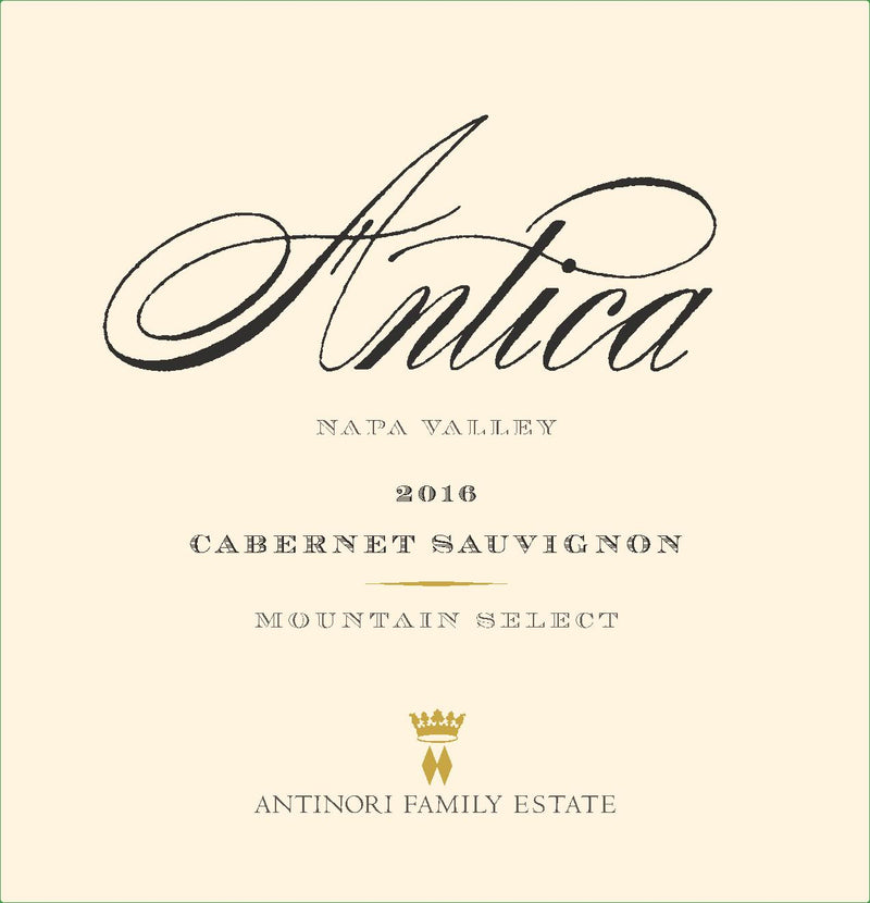 Antica Cabernet Sauvignon 'Mountain Select', Napa Valley