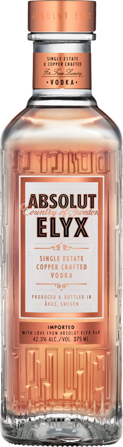 ABSOLUT ELYX 375ML