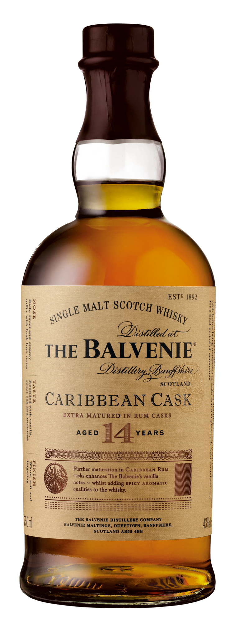 BALVENIE CARIBBEAN CASK-14 YR