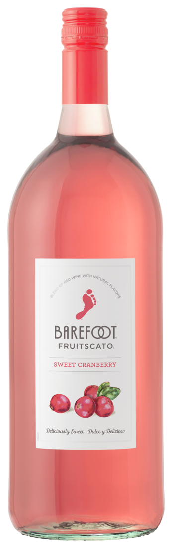 Barefoot Fruitscato Sweet Cranberry 1.5L (Pack of 6)