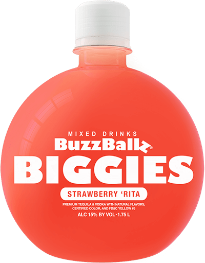 BUZZBALLZ BIGGIES STRAW RIT PL 1750ML