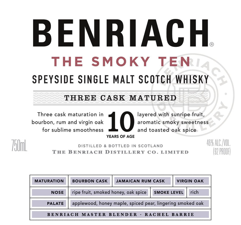 BENRIACH SMOKY-10YR