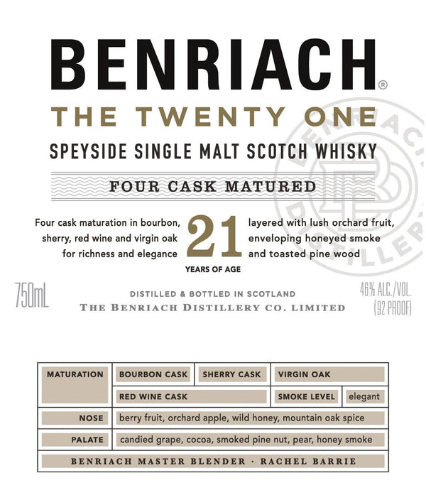 BENRIACH-21 YR